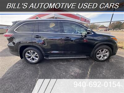 2014 Toyota Highlander XLE   - Photo 1 - Wichita Falls, TX 76310