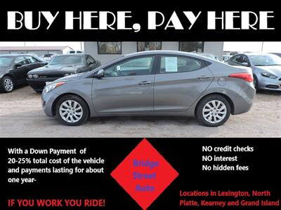 2012 Hyundai ELANTRA GLS   - Photo 1 - Lexington, NE 68850