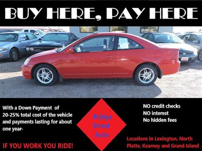 2002 Honda Civic EX   - Photo 1 - Lexington, NE 68850