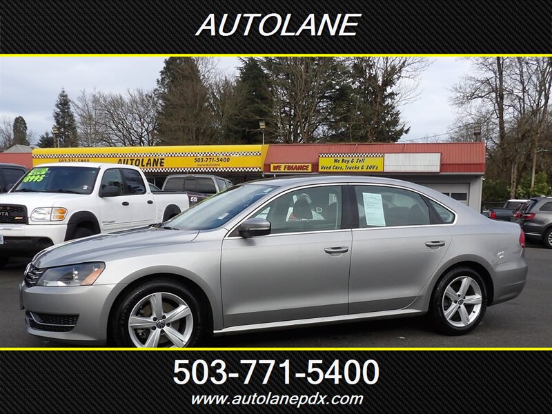 2013 Volkswagen Passat SE PZEV  