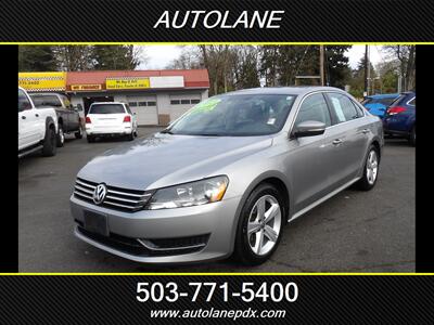 2013 Volkswagen Passat SE PZEV Sedan