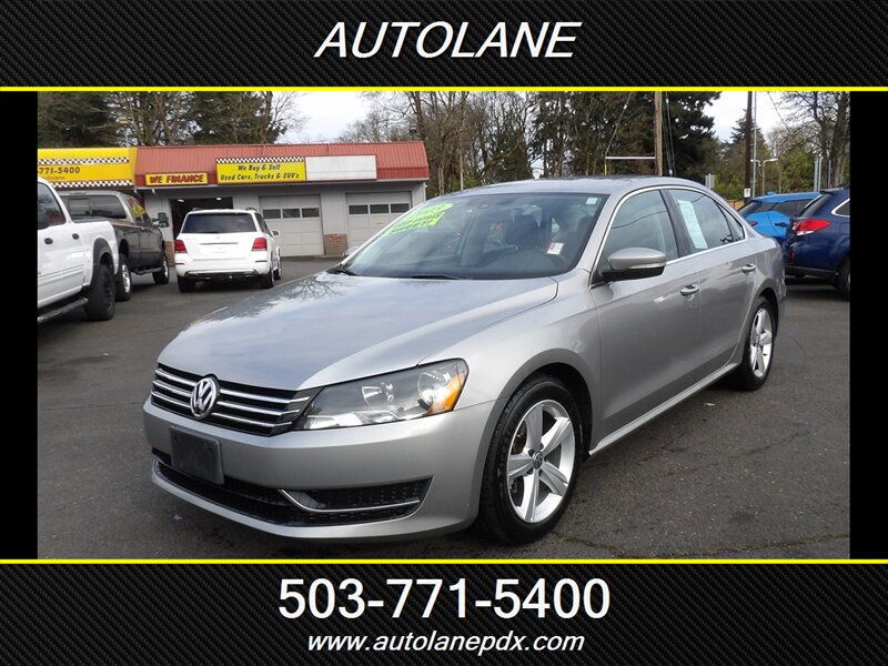 2013 Volkswagen Passat SE PZEV  