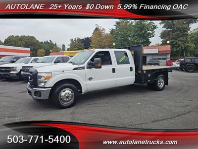 2016 Ford F-350 XL Flat bed  Dually Power Stroke Diesel Truck