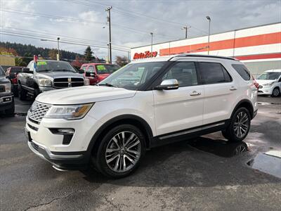 2018 Ford Explorer Platinum SUV