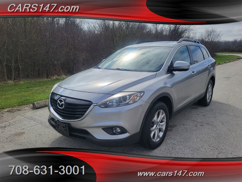 Meteor Gray Mica 2014 Mazda CX-9 Touring AWD SUV / Crossover All-Wheel Drive Automatic