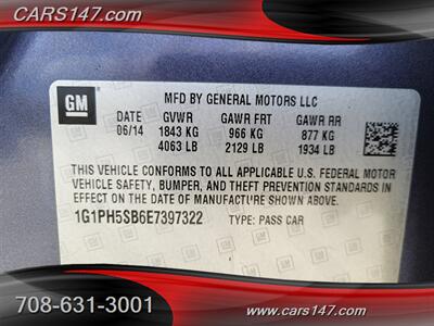 2014 Chevrolet Cruze ECO Auto - Photo 31 - Midlothian, IL 60445