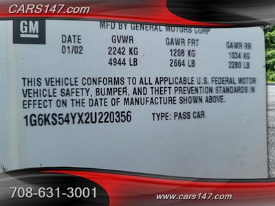 2002 Cadillac Seville SLS   - Photo 21 - Midlothian, IL 60445