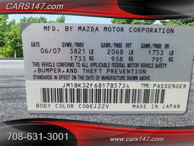 2008 Mazda Mazda3 i Touring   - Photo 21 - Midlothian, IL 60445