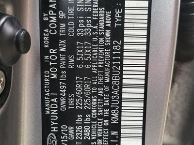 2011 Hyundai TUCSON GLS - Photo 28 - Midlothian, IL 60445