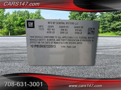2014 Chevrolet Cruze LS Manual   - Photo 21 - Midlothian, IL 60445