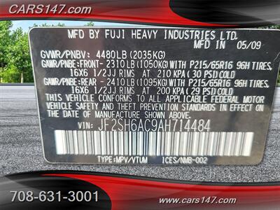 2010 Subaru Forester 2.5X   - Photo 21 - Midlothian, IL 60445
