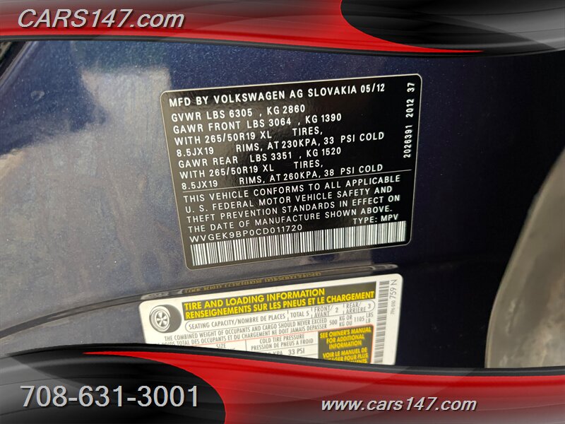 2012 Volkswagen Touareg TDI Lux - Photo 31 - Midlothian, IL 60445