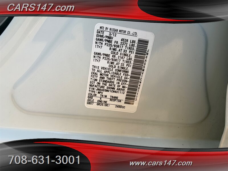 2012 Nissan Rogue SV - Photo 28 - Midlothian, IL 60445