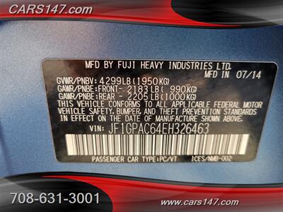 2014 Subaru Impreza 2.0i Premium   - Photo 24 - Midlothian, IL 60445