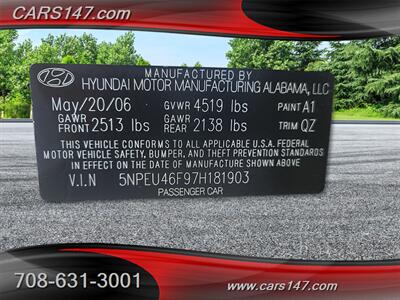 2007 Hyundai SONATA SE   - Photo 21 - Midlothian, IL 60445