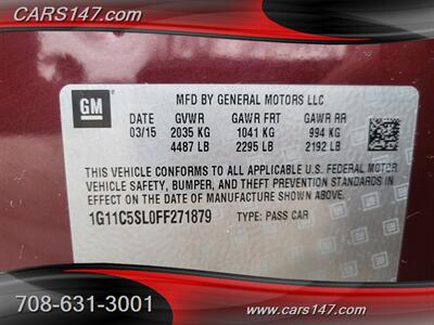 2015 Chevrolet Malibu LT   - Photo 32 - Midlothian, IL 60445