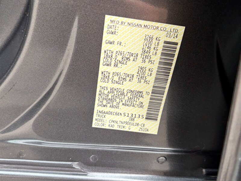 2014 Nissan Titan SV - Photo 29 - Midlothian, IL 60445