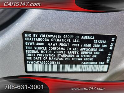 2012 Volkswagen Passat V6 SEL Premium   - Photo 33 - Midlothian, IL 60445