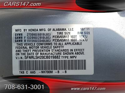 2012 Honda Odyssey LX   - Photo 21 - Midlothian, IL 60445