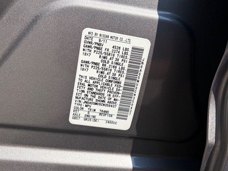 2012 Nissan Rogue SV w/SL Package - Photo 30 - Midlothian, IL 60445