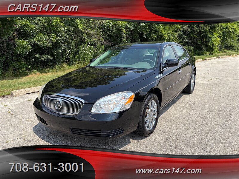 Black Onyx 2009 Buick Lucerne Sedan Front-Wheel Drive Automatic