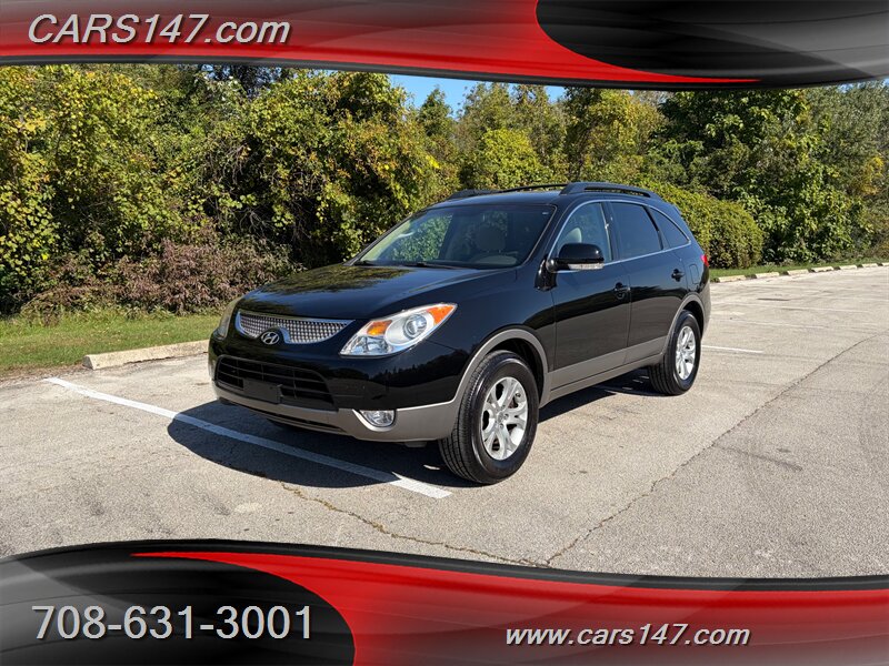 Black Noir Pearl 2011 Hyundai Veracruz SUV / Crossover All-Wheel Drive Automatic