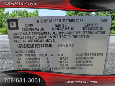 2009 Chevrolet Traverse LT   - Photo 21 - Midlothian, IL 60445