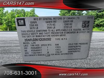 2012 Chevrolet Equinox LTZ   - Photo 21 - Midlothian, IL 60445