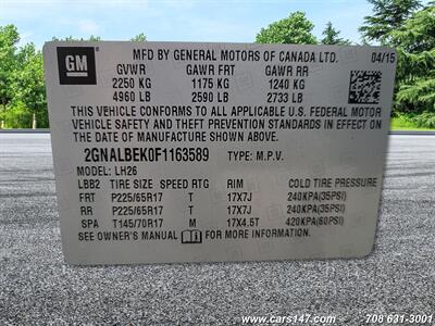 2015 Chevrolet Equinox LT   - Photo 20 - Midlothian, IL 60445