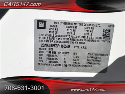 2015 Chevrolet Equinox LT   - Photo 28 - Midlothian, IL 60445