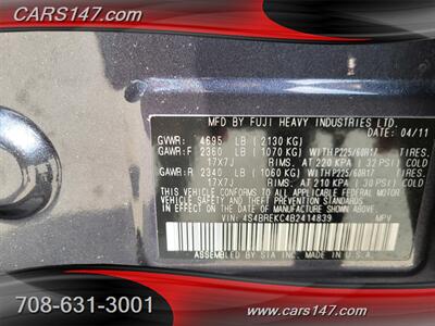 2011 Subaru Outback 3.6R Limited   - Photo 16 - Midlothian, IL 60445