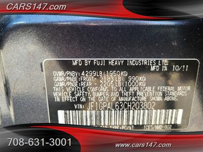 2012 Subaru Impreza 2.0i Sport Premium   - Photo 14 - Midlothian, IL 60445