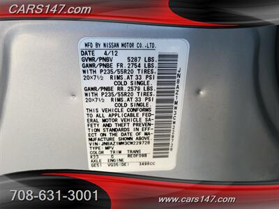 2012 Nissan Murano LE   - Photo 26 - Midlothian, IL 60445