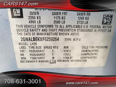 2015 Chevrolet Equinox LT   - Photo 15 - Midlothian, IL 60445