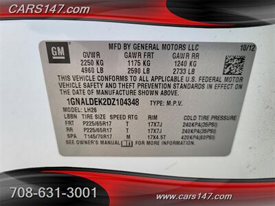 2013 Chevrolet Equinox LT   - Photo 25 - Midlothian, IL 60445