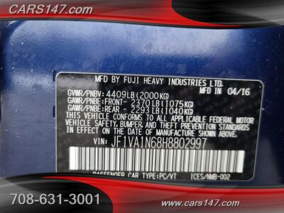 2017 Subaru WRX Limited - Photo 28 - Midlothian, IL 60445