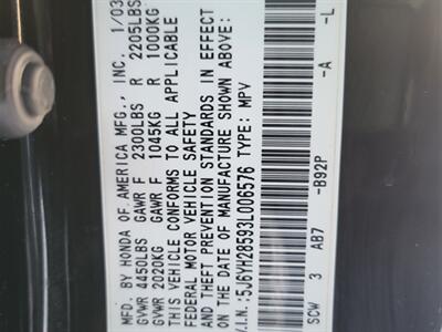 2003 Honda Element EX   - Photo 31 - Midlothian, IL 60445