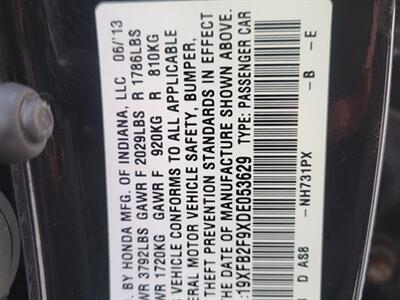 2013 Honda Civic EX-L   - Photo 30 - Midlothian, IL 60445