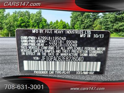 2014 Subaru Impreza 2.0i Premium   - Photo 22 - Midlothian, IL 60445