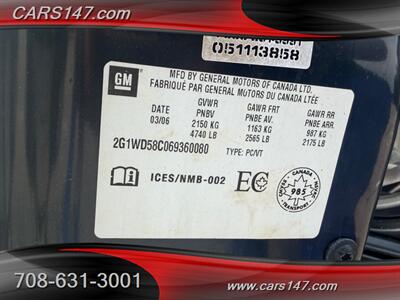 2006 Chevrolet Impala SS   - Photo 29 - Midlothian, IL 60445