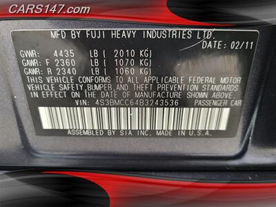 2011 Subaru Legacy 2.5i Premium   - Photo 30 - Midlothian, IL 60445
