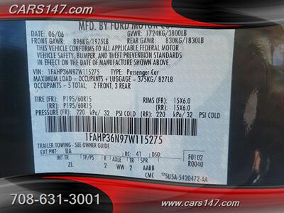 2007 Ford Focus ZXW SE   - Photo 20 - Midlothian, IL 60445