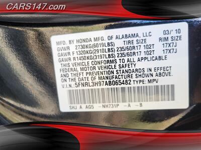 2010 Honda Odyssey Touring - Photo 33 - Midlothian, IL 60445