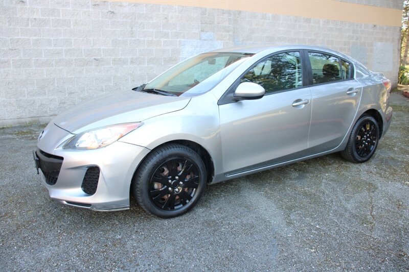 Silver 2013 Mazda MAZDA3 i SV Sedan Front-Wheel Drive Automatic