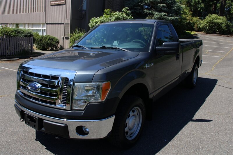 Gray 2013 Ford F-150 Pickup Truck Four-Wheel Drive Automatic
