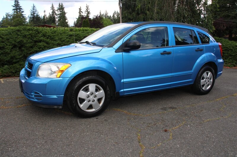 Blue 2008 Dodge Caliber SE FWD Hatchback Front-Wheel Drive Automatic