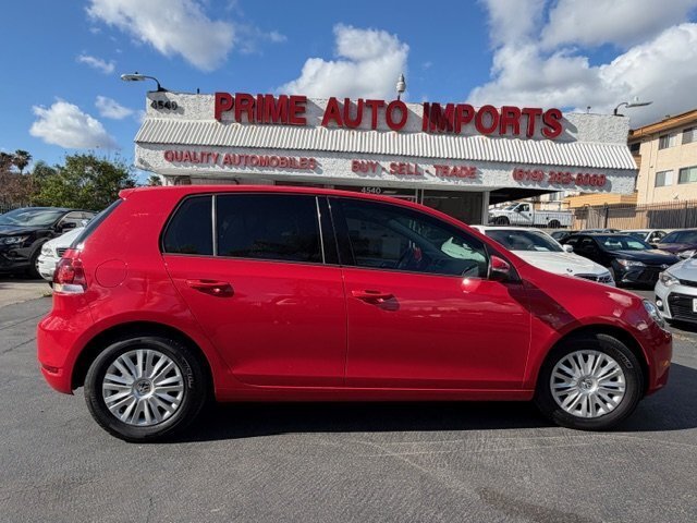 Tornado Red 2013 Volkswagen Golf FWD Hatchback Front-Wheel Drive Automatic