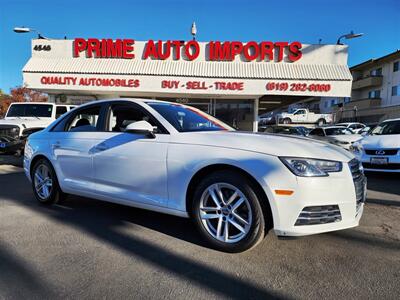 2017 Audi A4 2.0T ultra Premium  