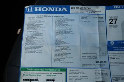 2012 Honda Fit Sport   - Photo 18 - Lakeland, FL 33801