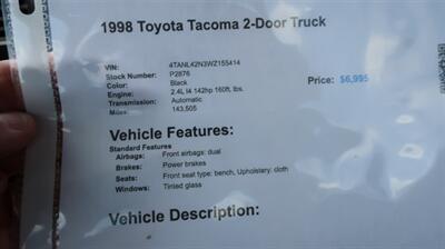 1998 Toyota Tacoma - Photo 15 - Lakeland, FL 33801